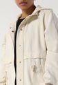 Chaqueta Denim Marfil Mattelsa de Mattelsa