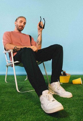 Pantalón Cargo Negro Mattelsa