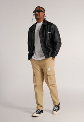 Chaqueta Bomber Negro Mattelsa