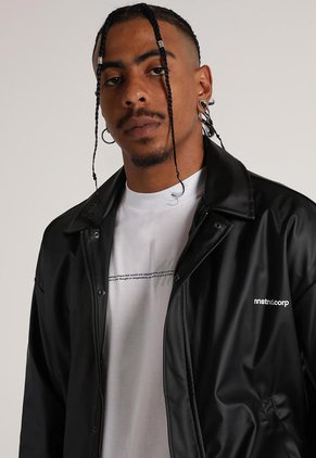 Chaqueta Bomber Negro Mattelsa