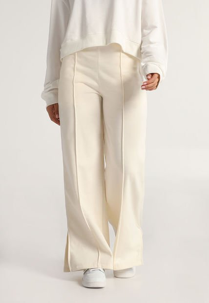 Pantalón Marfil Mattelsa Wide Leg