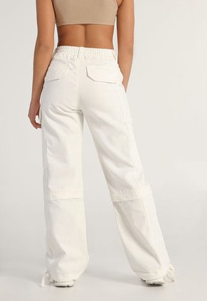 Pantalón Cargo Marfil Mattelsa