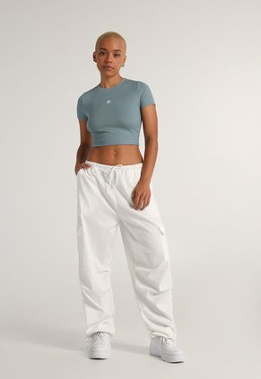 Crop Top Verde Grisáceo Mattelsa