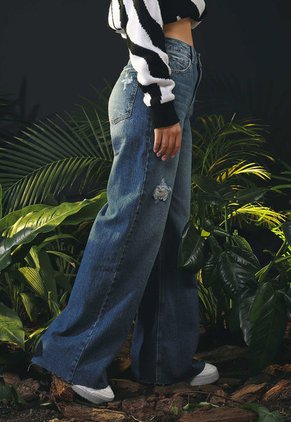 Jean Azul Mattelsa Wide leg