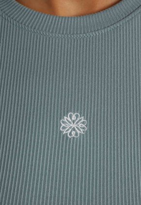 Crop Top Verde Grisáceo Mattelsa