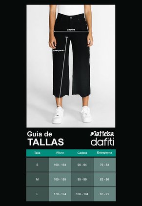 Jean Azul Mattelsa Wide leg