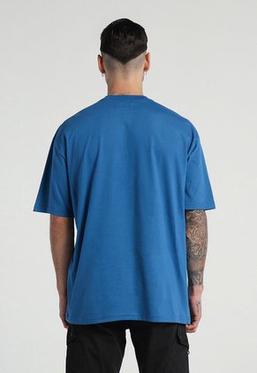 Camiseta Azul-Blanco Mattelsa