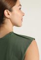 Crop Top Verde Mattelsa Femenino de Mattelsa