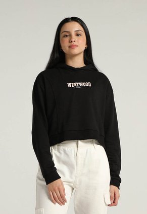 Hoodie Negro-Blanco-Naranja Mattelsa