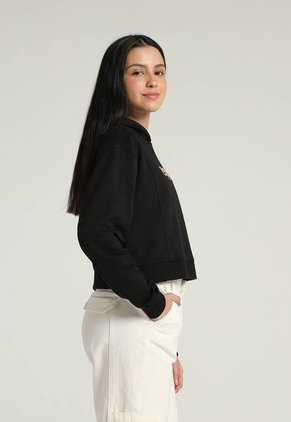 Hoodie Negro-Blanco-Naranja Mattelsa