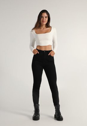Crop Top Marfil Mattelsa