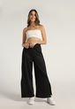 Pantalón Negro Mattelsa Harem de Mattelsa