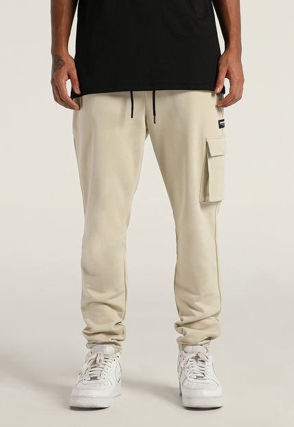 Pantalón Sudadera Beige Mattelsa