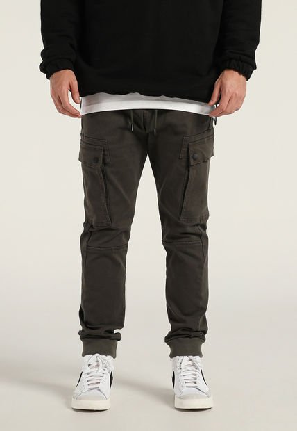 Mattelsa Net Mattelsa Jogger Hombre Pantalón Cargo Verde Mattelsa