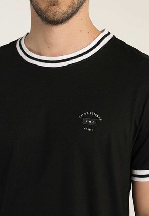 Camiseta Negro-Blanco Mattelsa