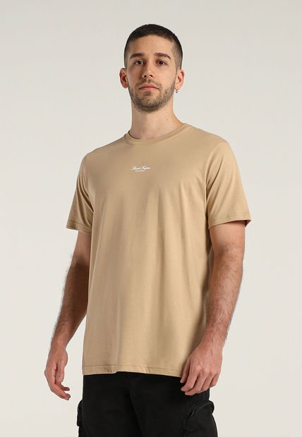Camiseta Beige-Blanco Mattelsa