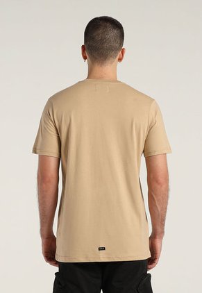 Camiseta Beige-Blanco Mattelsa