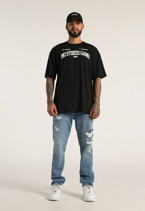 Camiseta Negro-Blanco Mattelsa