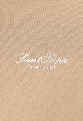 Camiseta Beige-Blanco Mattelsa