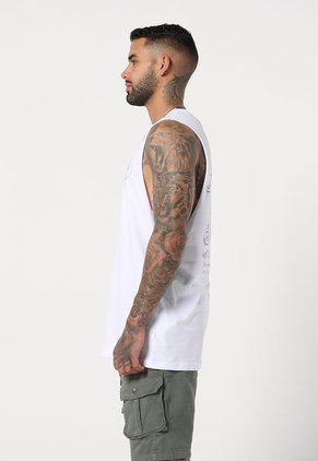 Camiseta Esqueleto Blanco-Lila Mattelsa