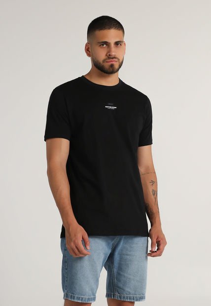 Camiseta Negro-Blanco Mattelsa