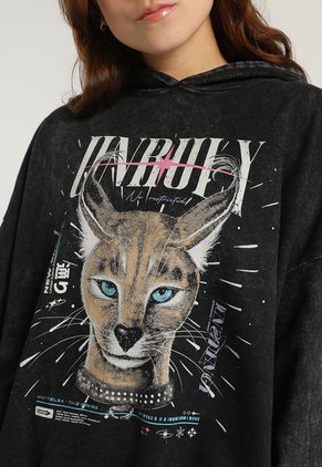 Hoodie Gris-Multicolor Mattelsa