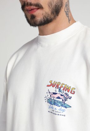 Buzo Blanco-Multicolor Mattelsa