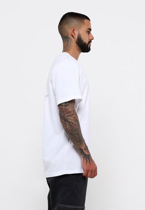 Camiseta Blanco-Gris-Rojo-Amarillo Mattelsa