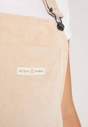 Overol Corto Beige Mattelsa