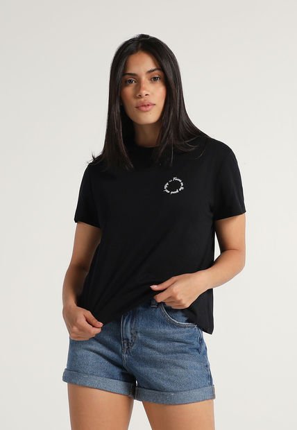 Camiseta Negro-Blanco Mattelsa