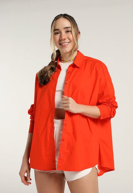 Camisa Naranja Mattelsa