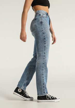 Jean Azul Mattelsa Mom Fit y Boyfriend