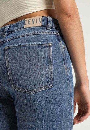 Jean Azul Mattelsa Mom Fit y Boyfriend