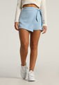 Falda Short Celeste Mattelsa de Mattelsa