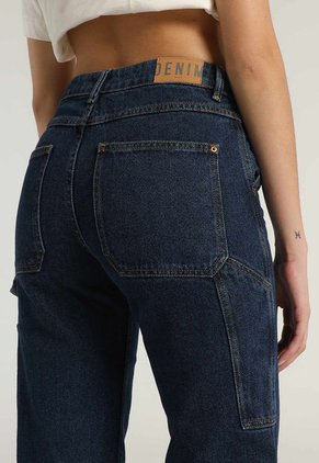 Jean Azul Oscuro Mattelsa Flare