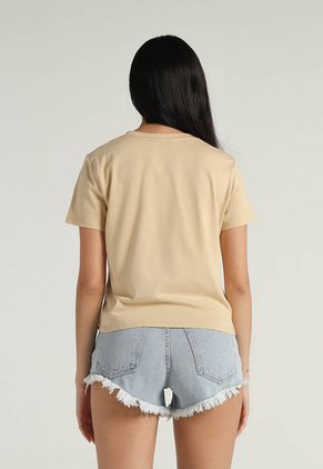 Camiseta Beige Mattelsa
