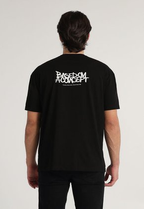 Camiseta Negro-Blanco Mattelsa