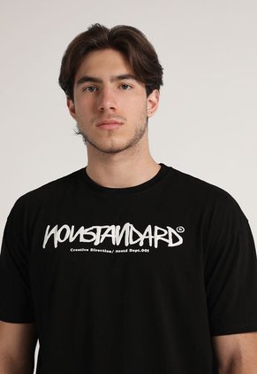 Camiseta Negro-Blanco Mattelsa