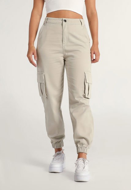 Pantalón Cargo Gris Claro Mattelsa