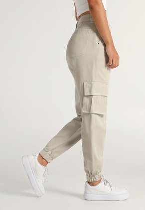 Pantalón Cargo Gris Claro Mattelsa