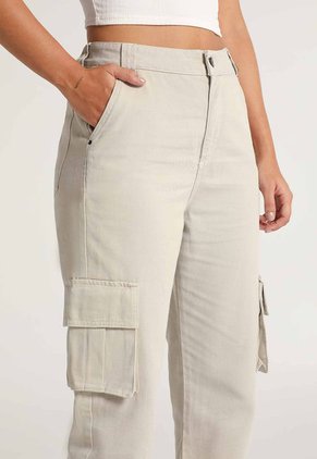 Pantalón Cargo Gris Claro Mattelsa