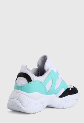 Tenis Blanco-Azul-Negro Maui