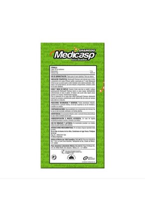 Medicasp Shampoo Anticaspa Con Ketoconazol X 200 Ml