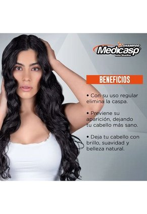 Medicasp Shampoo Anticaspa Con Ketoconazol X 200 Ml