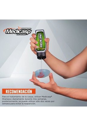 Medicasp Shampoo Anticaspa Con Ketoconazol X 200 Ml