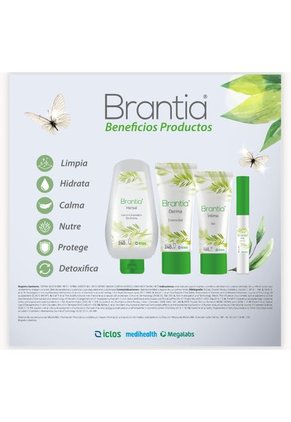 Crema Hidratante Corporal & Protector Cutáneo Brantia X 240 Gr