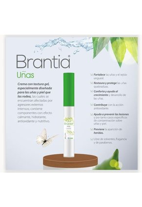 Brantia Unas Crema Gel Frasco 9 Gr