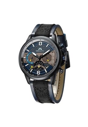 Reloj Cuarzo Hombre Deportivo MEGALITH 8083 Cronografo Negro
