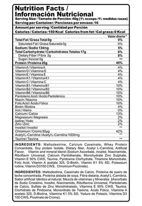 Alimento En Polvo MEGAPLEX MegaLite 640G
