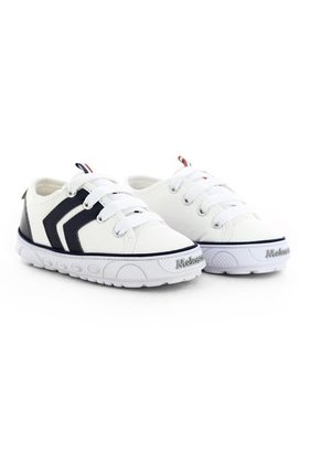 Zapato Casual Para Niño Marca Melosos, Color Blanco